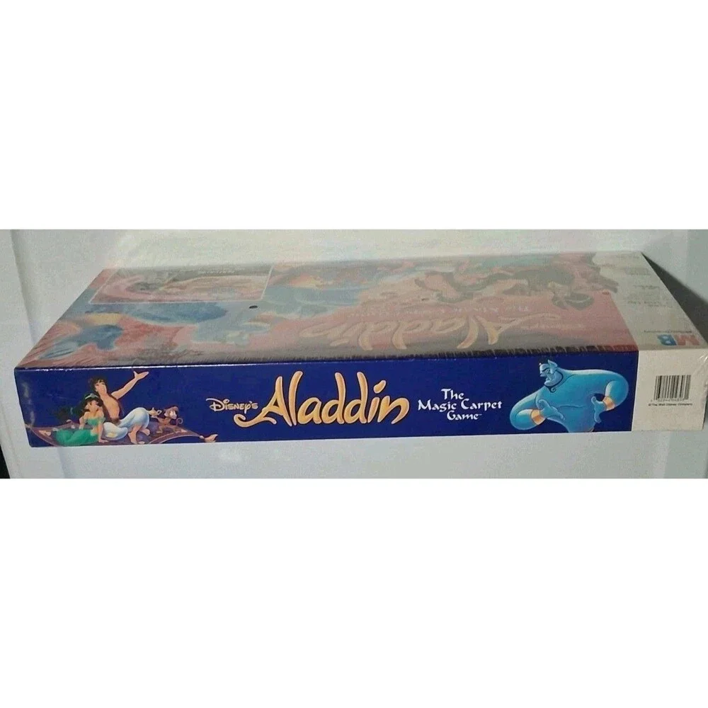 Vintage Aladdin Magic Carpet Board Game Milton Bradley 1992 Disney New Sealed